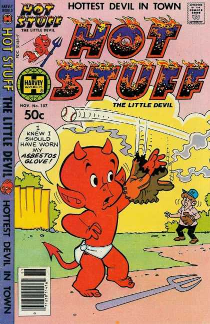 Hot Stuff 157 - Ball - Glove - Baseball - Devil - Play