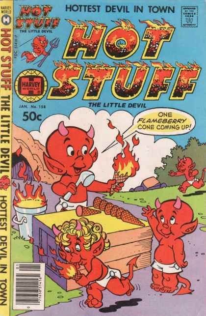 Hot Stuff 158 - Hell - Demon Ice Cream - Demon - Devil - Little Devil