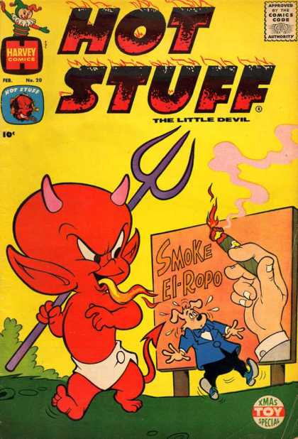 Hot Stuff 20 - Fire - Devil - Billboard - Cigar - Pitchfork