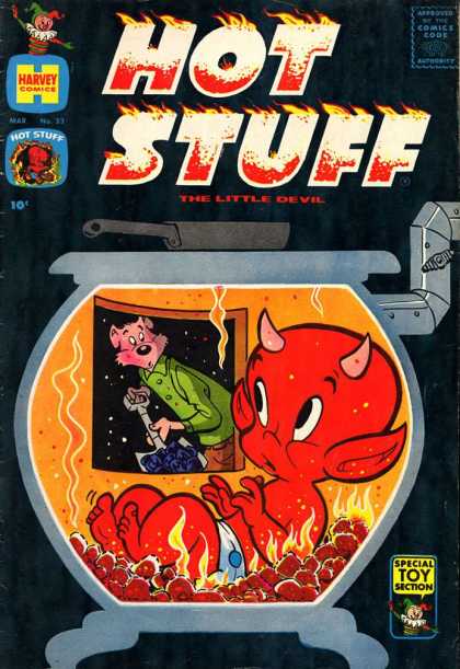 Hot Stuff 33 - Harvey - The Little Devil - Wolf - Coals - Pan