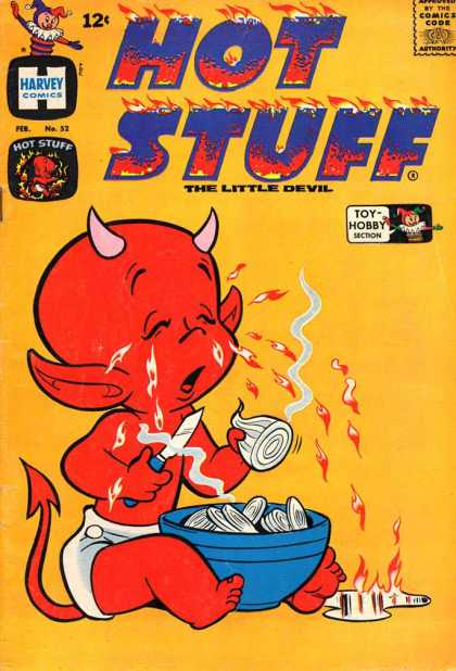 Hot Stuff 52 - Harvey - Peeliing - Onions - Cryiing - Bowl