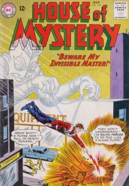 House of Mystery 132 - Dc - Mar - Beware - Flying Man - Blast - Sheldon Moldoff