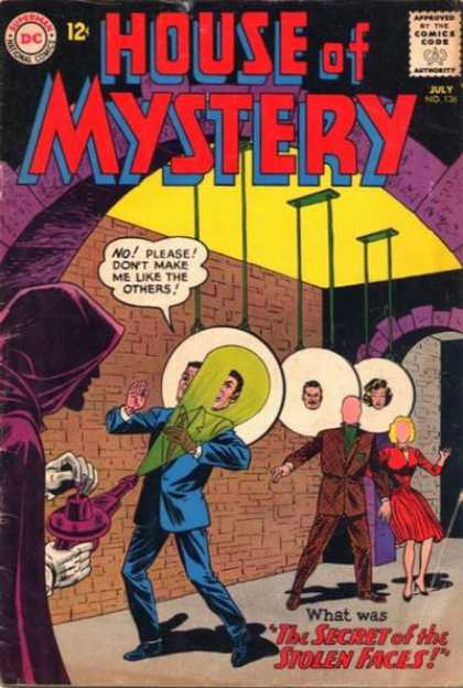 House of Mystery 136 - Hause Of Mystery - 12cent - Please - The Secret - Stolen - Sheldon Moldoff