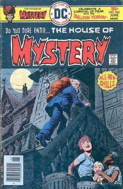 House of Mystery 242 - Old Man - Waking Up Stairs - Hide And Go Seek - Children - All New Chills - Luis Dominguez