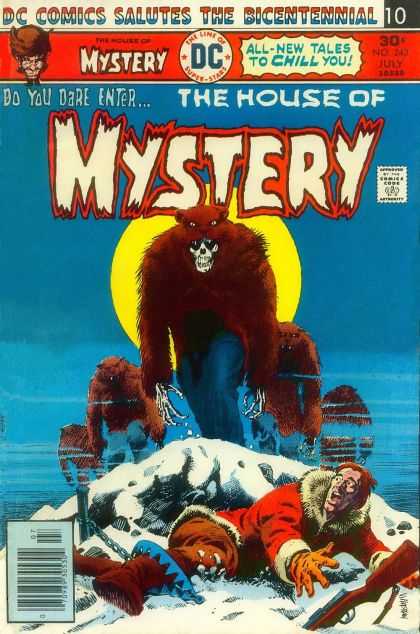 House of Mystery 243 - Dc Comics - Bicentennial - July - Do You Dare Enter - Full Moon