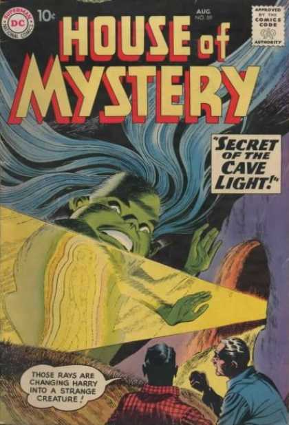 House of Mystery 89 - Cave - Light - Secret - Cave Light - Creature