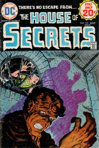 House of Secrets 121 - Boy - Shadow - Window - Fear - Monster - Luis Dominguez