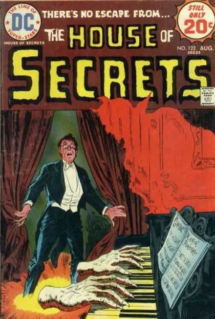 House of Secrets 122 - Theres No Escape - Piano - Sheet Music - Hands - Tuxedo - Luis Dominguez