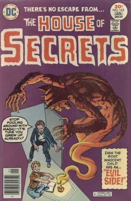 House of Secrets 143 - House Of Secrets - Magic - Evil - Monsters - Demons