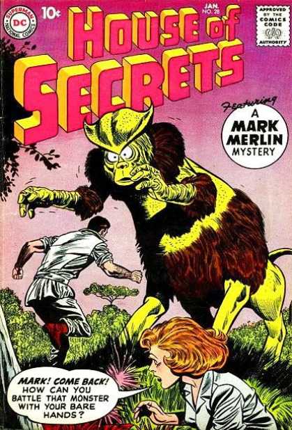 House of Secrets 28 - Horror - Suspense - Devil - Demon - Ghost - Sheldon Moldoff