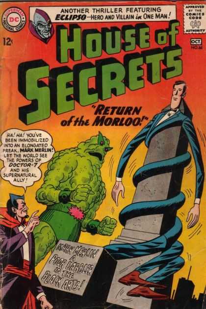 House of Secrets 68 - Secret - Mold - Monsters - Eclipso - October - Sheldon Moldoff