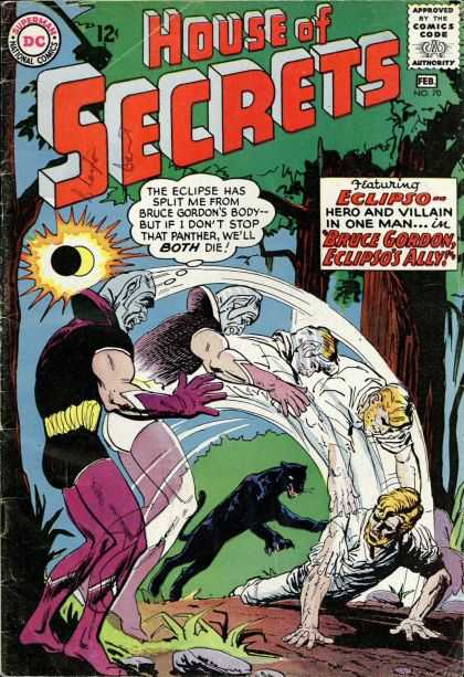 House of Secrets 70 - Bruce Gordon - Eclipso - Alley - Hero - Villain