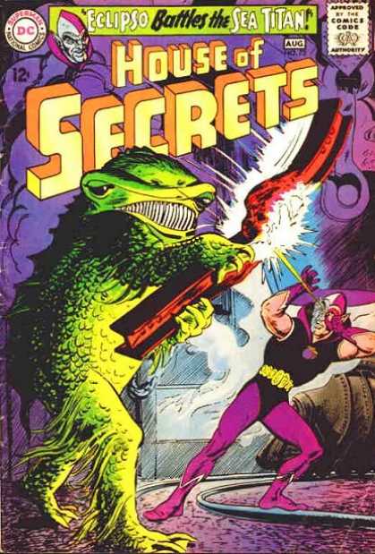 House of Secrets 73 - Eclipso - Sea Titan - Dc - Girder - Railway Track