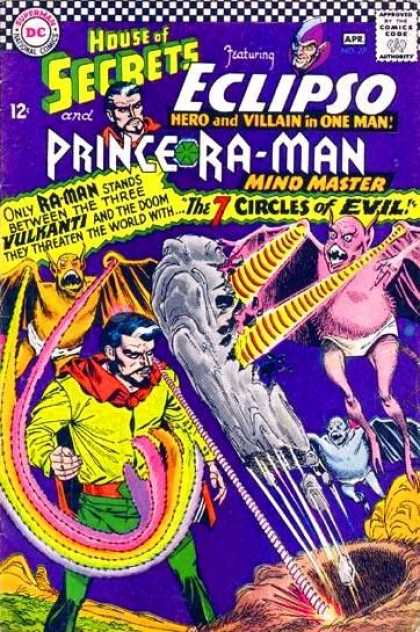 House of Secrets 77 - Eclipso - Prince Ra-man - 7 Circles Of Evil - Vulkanti - Underwear