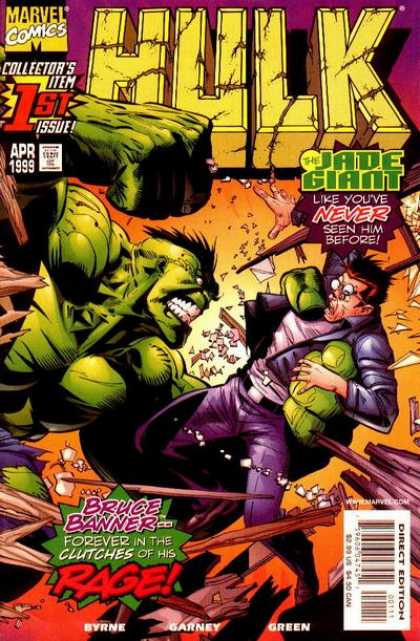 Hulk (2000) 1 - Marvel - April - Jade Giant - Fist - Collectors Item