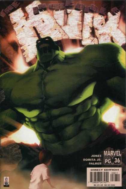 Hulk (2000) 36 - Green - Danger - Rage - Transformation - Boy