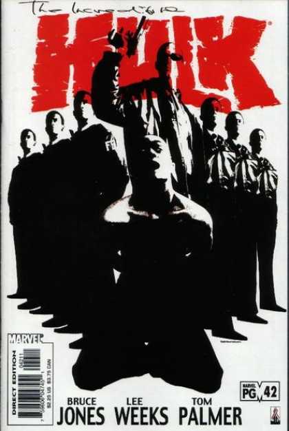 Hulk (2000) 42 - Incredible Hulk - Hulk - Black And White - Bruce Jones - Lee Weeks