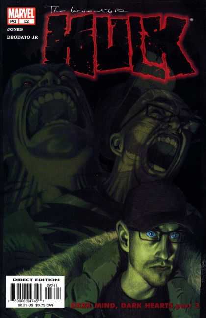Hulk (2000) 52 - Bruce Banner - Deodata - Monster - Gamma Rays - Marvel Comics