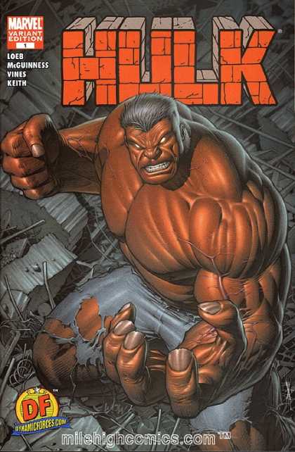 Hulk (2008): Variants 1 - Dynamic Forces - Loeb - Mcguinness - Vines - Keith