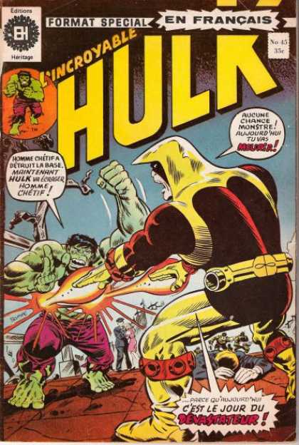 Hulk (French) 45