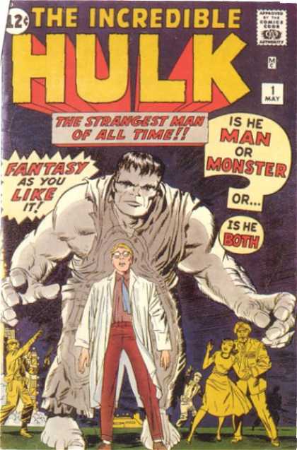 Hulk 1 - Bruce Banner - Question - Incredible Hulk - Superhero - Monster - Jack Kirby, Ron Garney