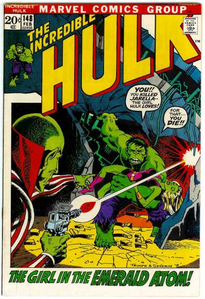 Hulk 148 - Green - Strong - Action - Love - Hero