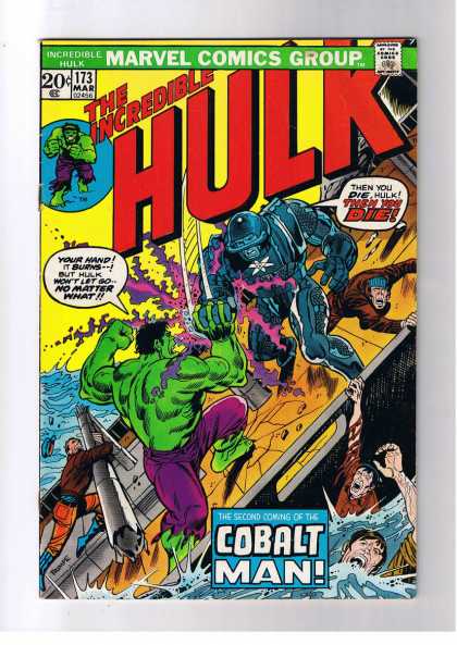 Hulk 173 - Cobalt Man - Cobalt