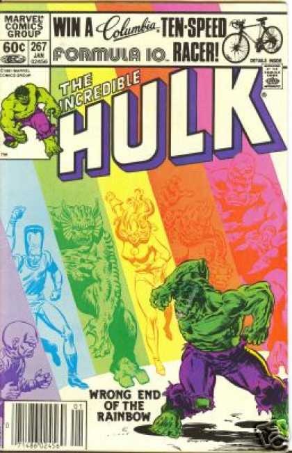 Hulk 267 - Rainbow - Villians - Torn Pants - Contest - Fighting Stance