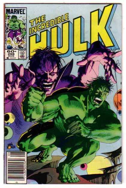 Hulk 298 - Puppet - Marionette - Marvel - Green Man - Purple Man - Kevin Nowlan