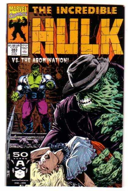 Hulk 383 - Hat - Female - Purple Pants - Abomination - Marvel - Dale Keown
