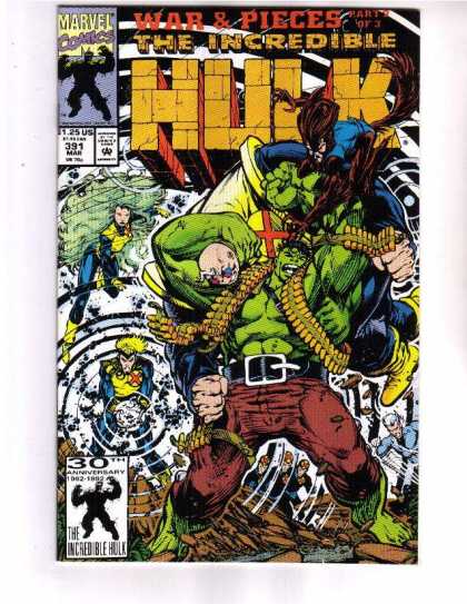 Hulk 391 - War U0026 Pieces - Marvel Comics - Belt Buckle - Magazine Of Bullets - 30th Anniversary - Dale Keown