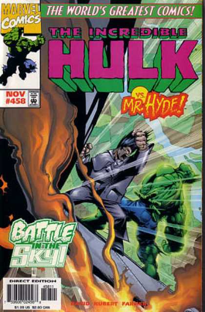 Hulk 458 - Mr Hyde - Punch - Adam Kubert