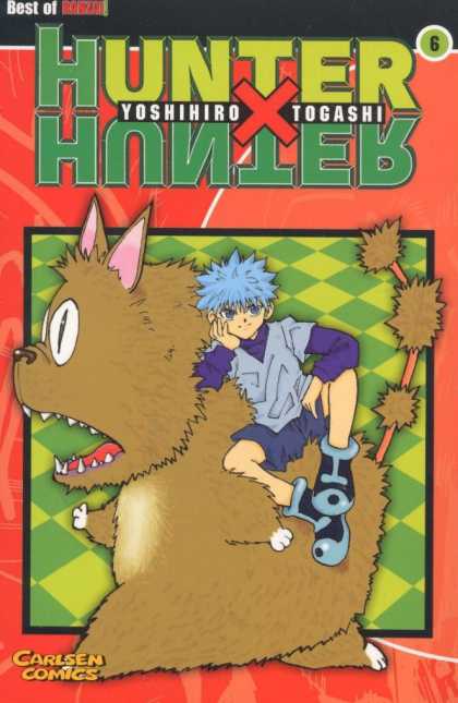 Hunter X Hunter 6 - Animal - Blue Hair - Boy - Yoshihiro Togashi - Fangs