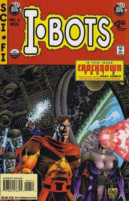 I-Bots 6 - Sci Fi - Big - Super Heros - No 6 - Isacc Asimov