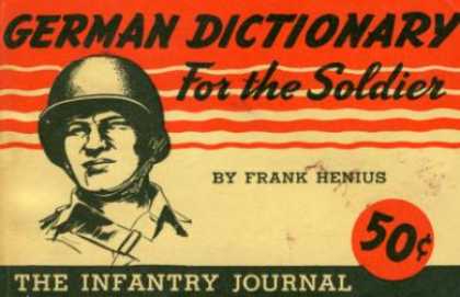 Infantry Journal - German Dictionary for the Soldier