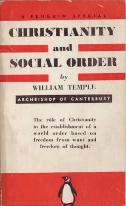 Infantry Journal - Christianity and the Social Order - William Temple