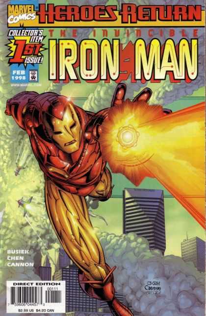 Iron Man (1998) 1 - Sean Chen