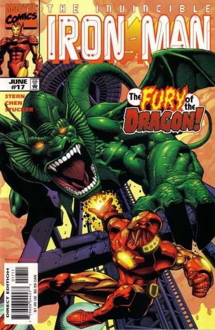 Iron Man (1998) 17 - Marvel - Magic Comics - Iron-man - Dragon - Fury - Sean Chen