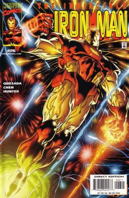 Iron Man (1998) 26 - Marvel Comics - Ouesada - Chen - Hunter - Direct Edition - Joe Quesada