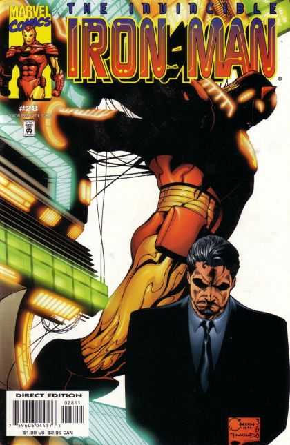 Iron Man (1998) 28 - Tony Stark - Stark Industries - Avenger - Armor - Repulsor Rays - Joe Quesada
