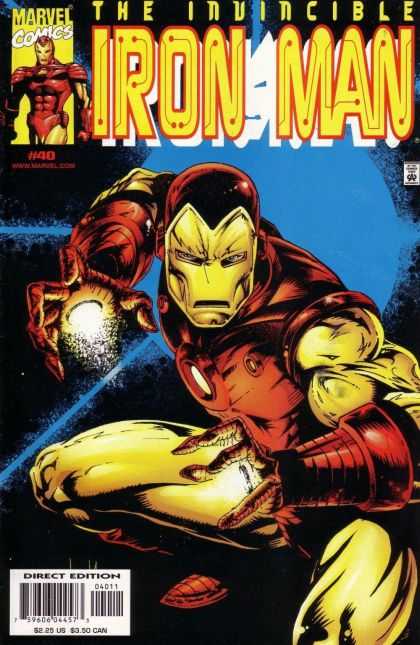 Iron Man (1998) 40 - The Invincible - Marvel - Strong - Engergy - Light In The Hand - Leonardo Manco