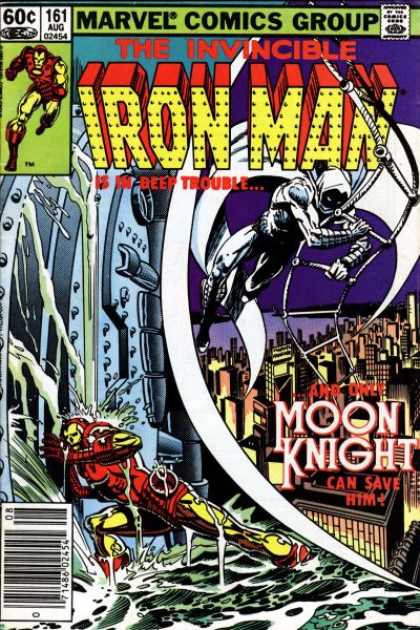 Iron Man 161 - Moon Knight - Water - City - Leak - Ladder