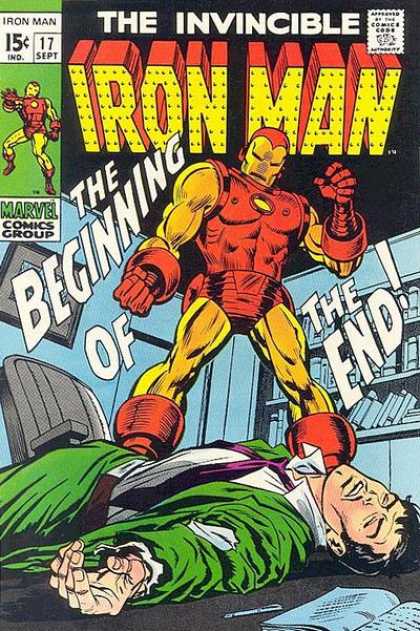 Iron Man 17 - Metal - Armor - Computerized - Tony Stark - Unconscious