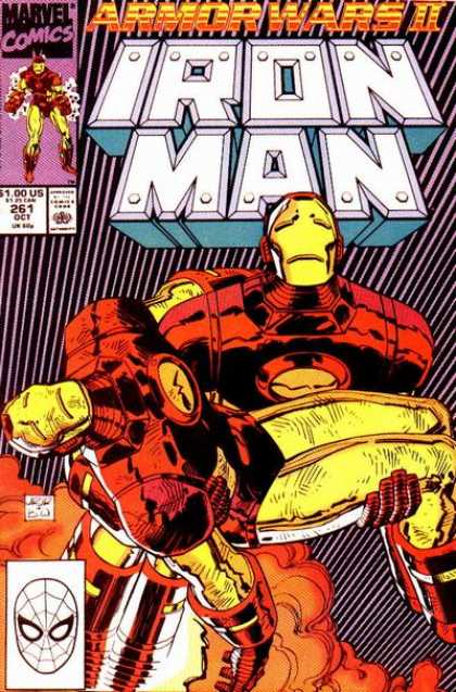 Iron Man 261 - Rescue - Jet - Robot - Fly - Escape - Bob Wiacek, John Romita