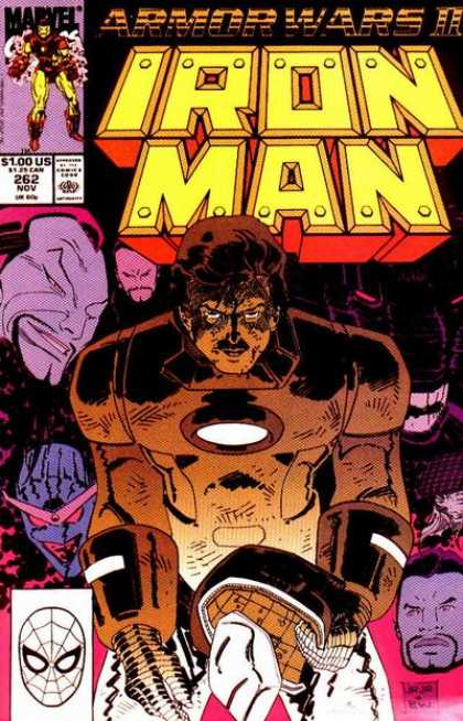Iron Man 262 - Bob Wiacek, John Romita