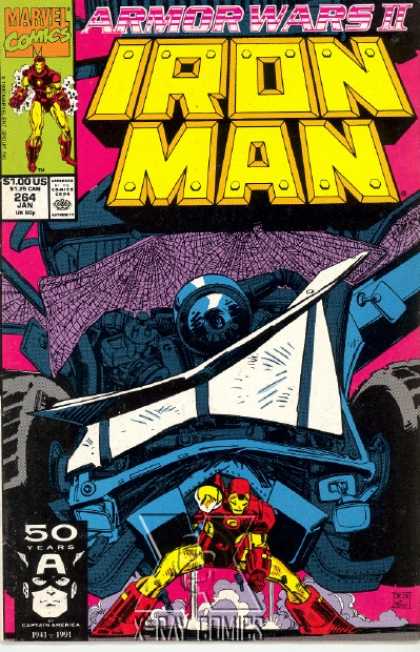Iron Man 264 - Marvel - Armor Wars 2 - X-ray Comics - Robot - Costume - Bob Wiacek, John Romita