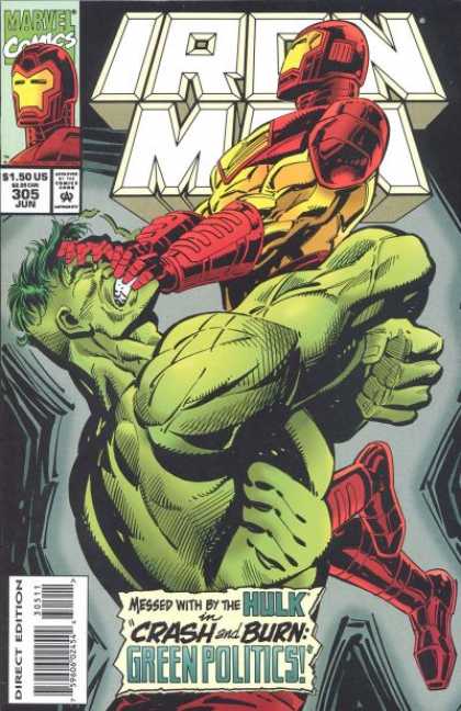 Iron Man 305 - Hulk - June - Marvel - Superhero - Green Politics