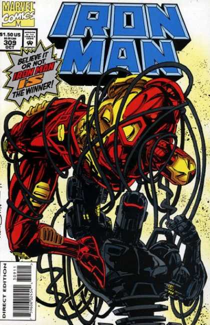 Iron Man 309 - Marvel Comics - The Winner - Direct Edition - Rope - 150 Us