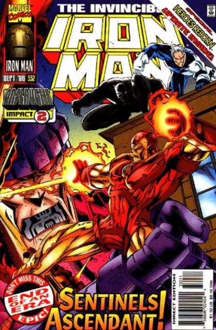 Iron Man 332 - Heroes Reborn - Sentinels Ascendent - End Of An Era - Fireball - 332