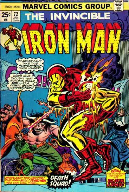 Iron Man 72 - Tony Stark - Whiplash - Comic Convention - Issue 72 - Black Lama